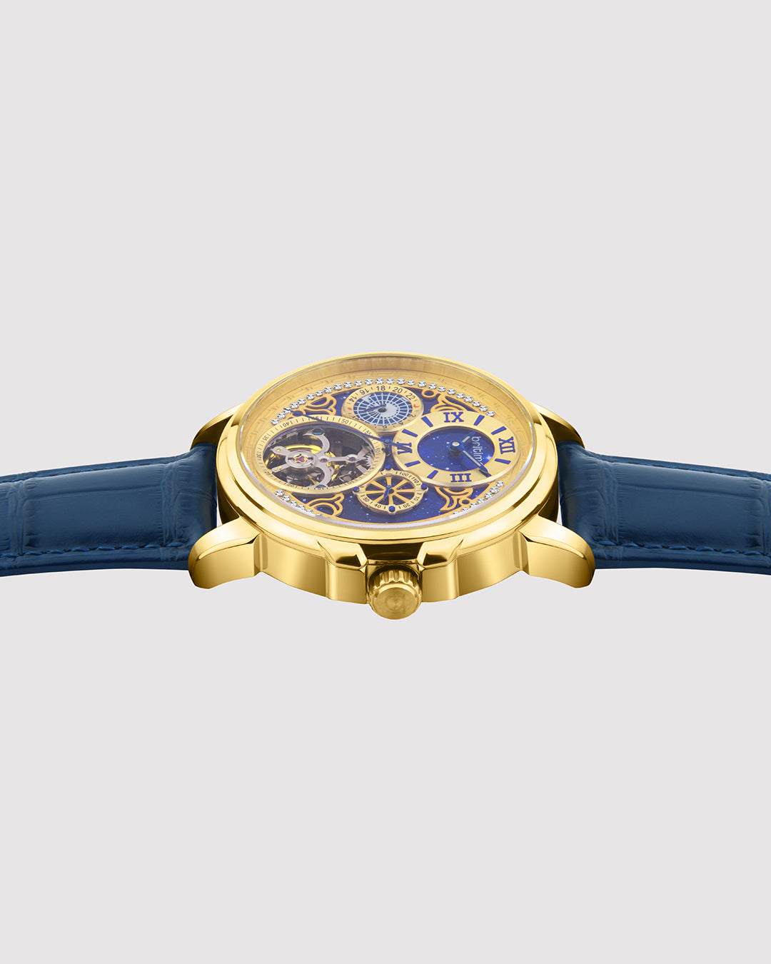 Blue With Gold
