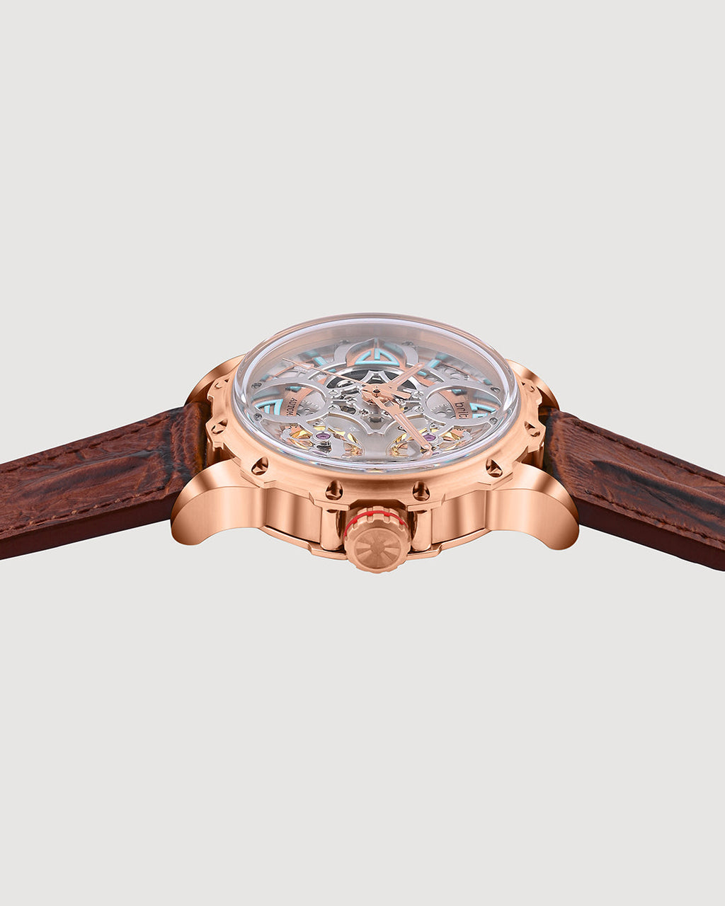 Brown With Rosegold