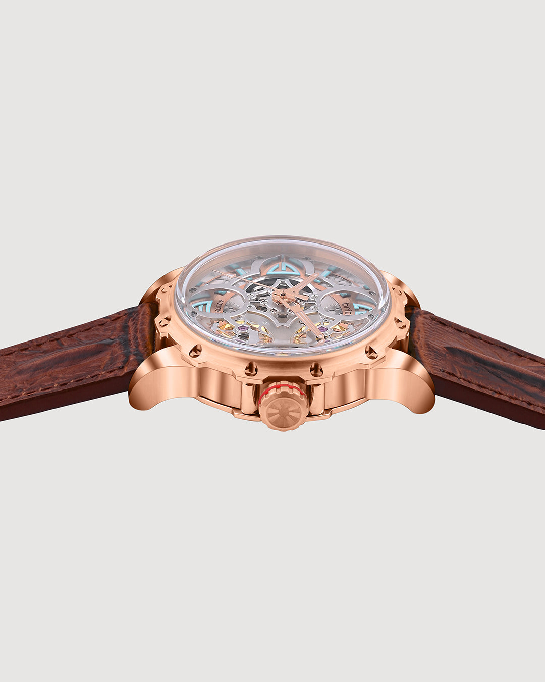 Brown With Rosegold