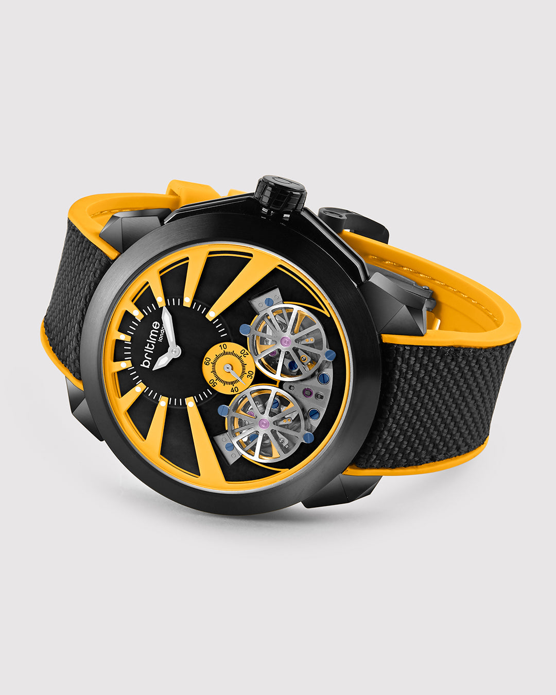 Black With Yellow