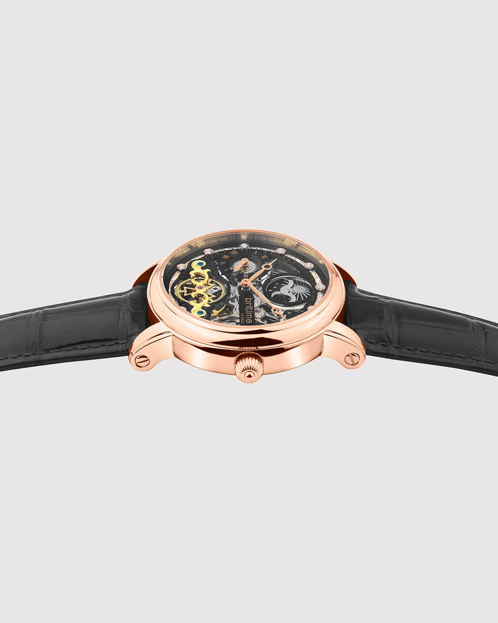 Black With Rose Gold