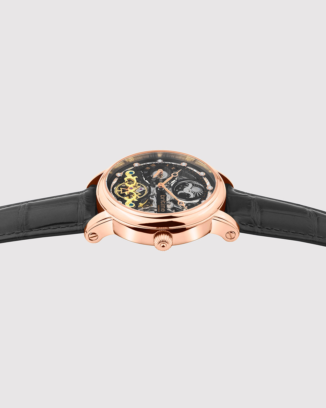 Black With Rose Gold