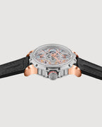 Black With Silver