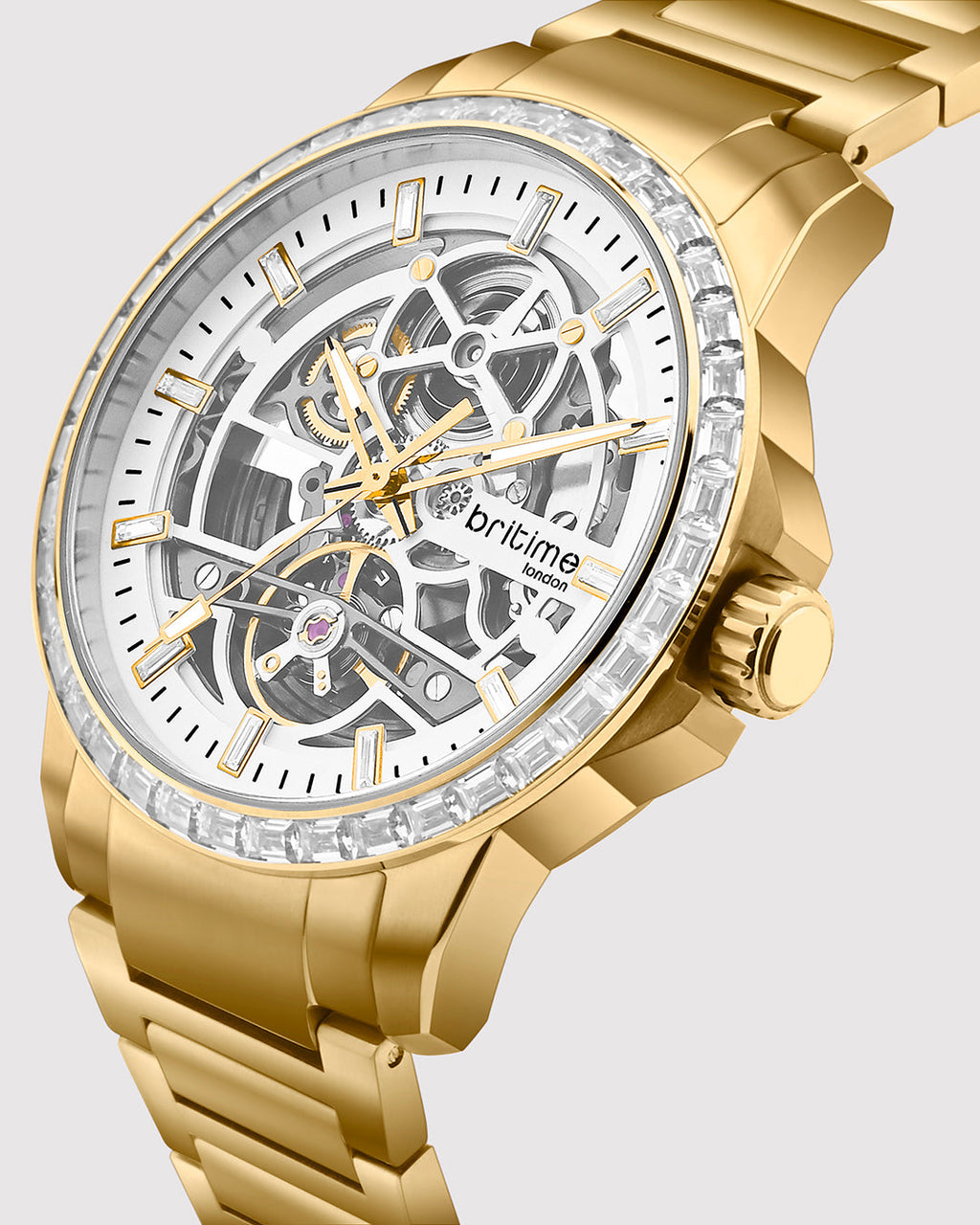 Gold With White