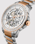Rosegold With White