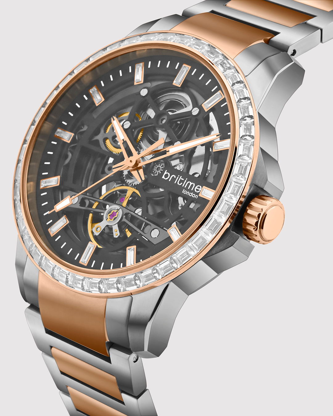 Rosegold With Grey