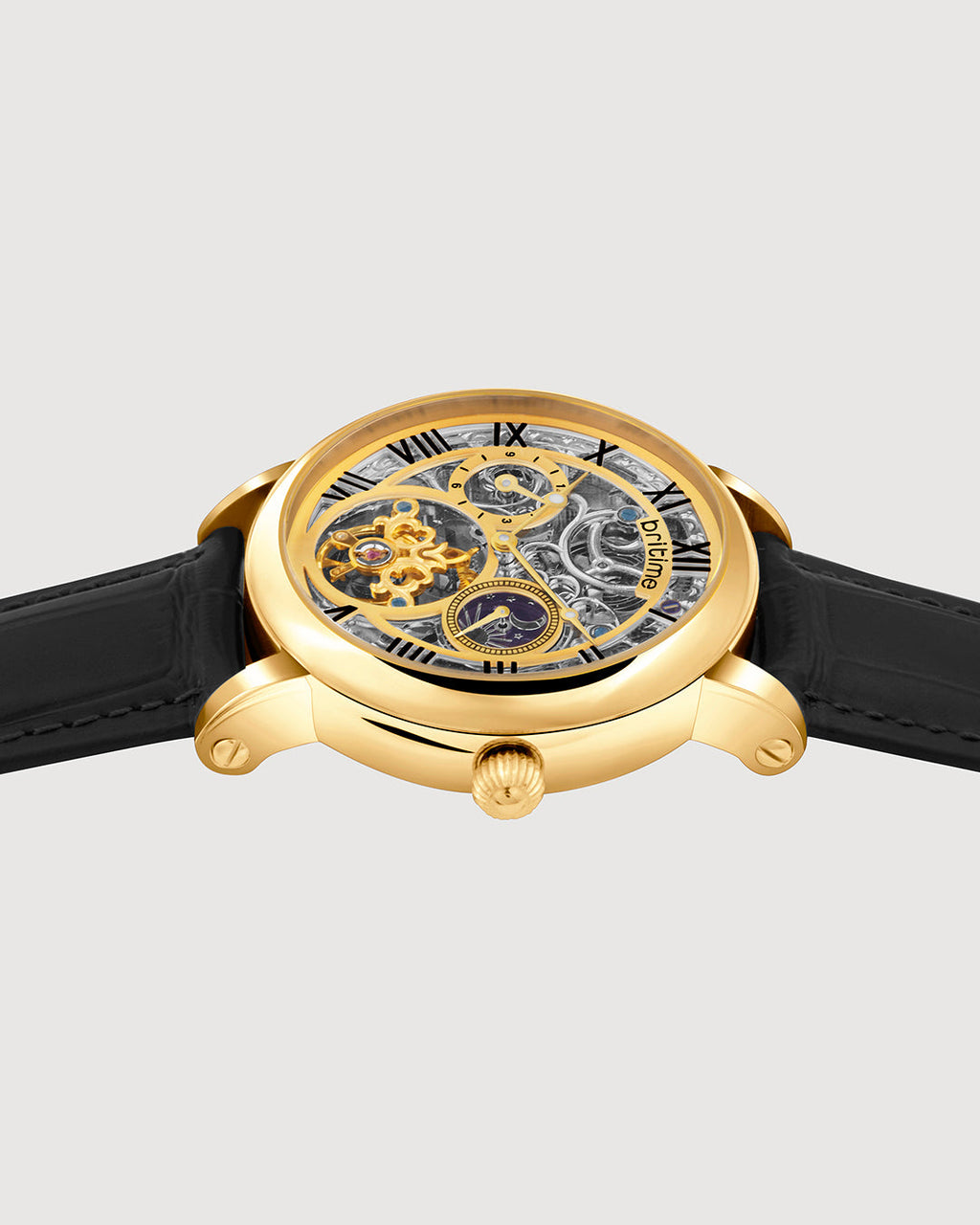 Black With Gold