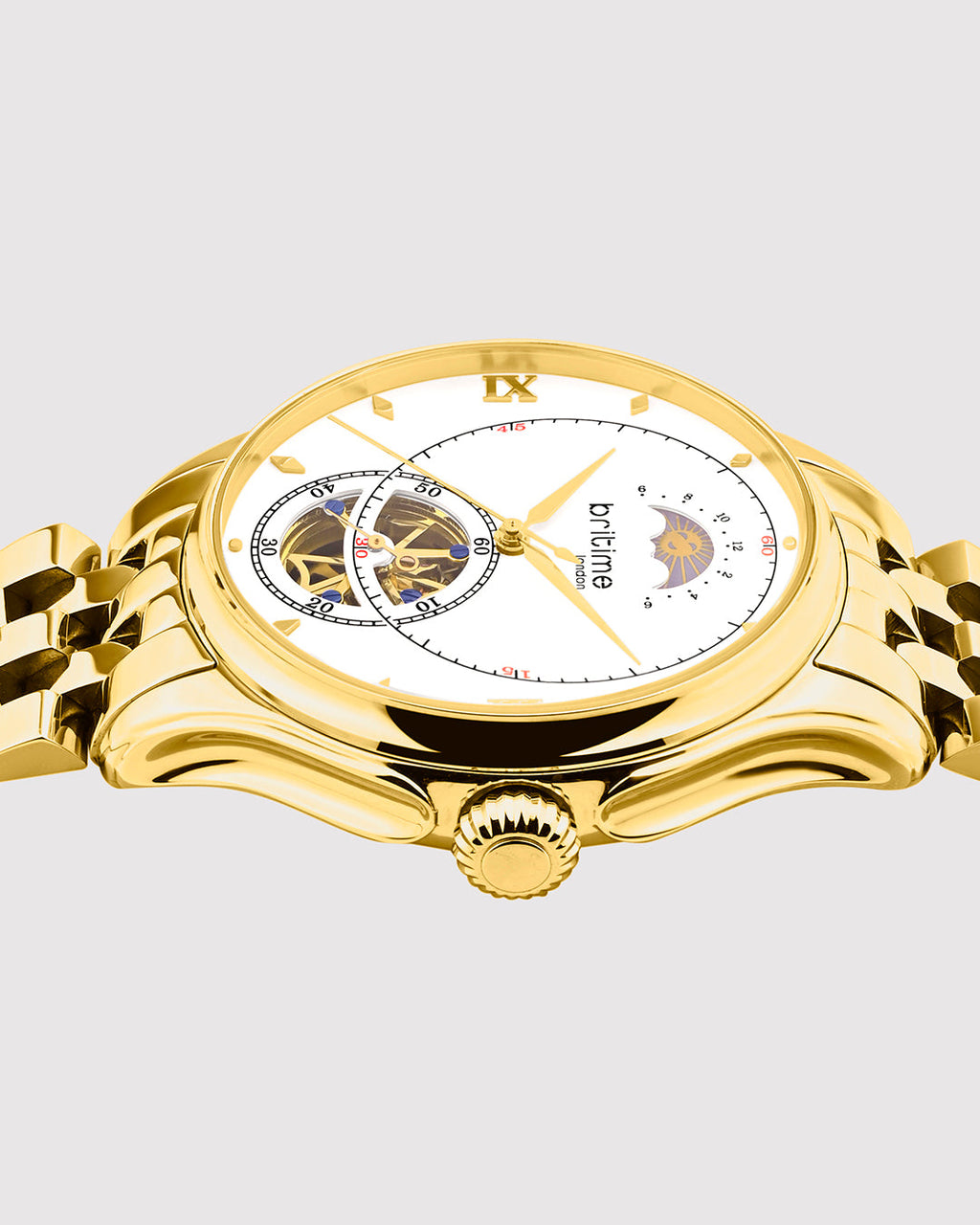 Gold With White