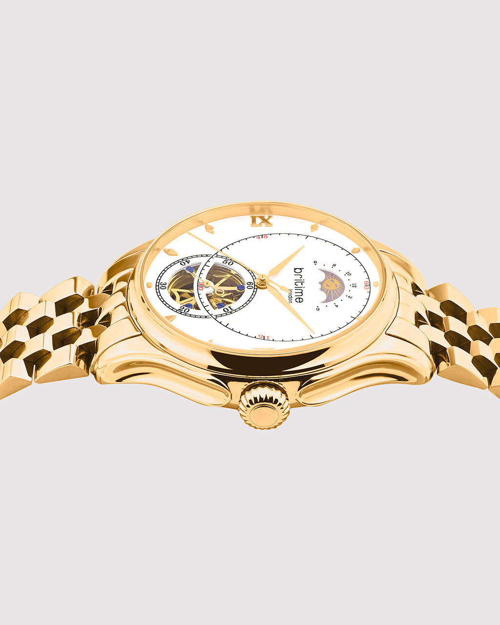 Rose Gold With White