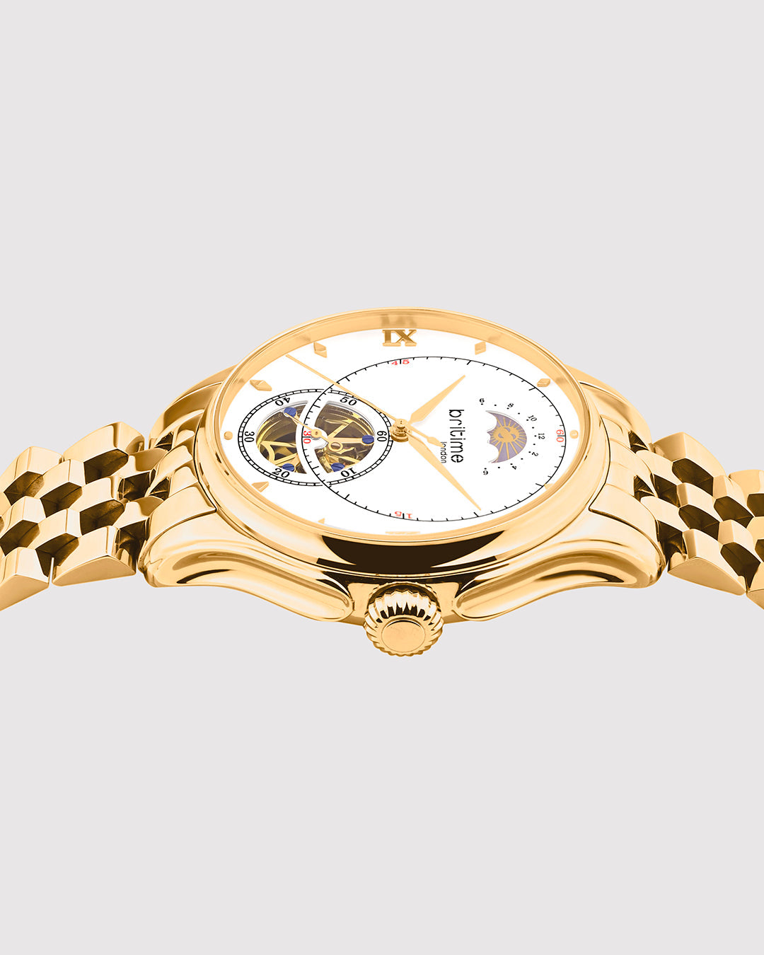Rose Gold With White