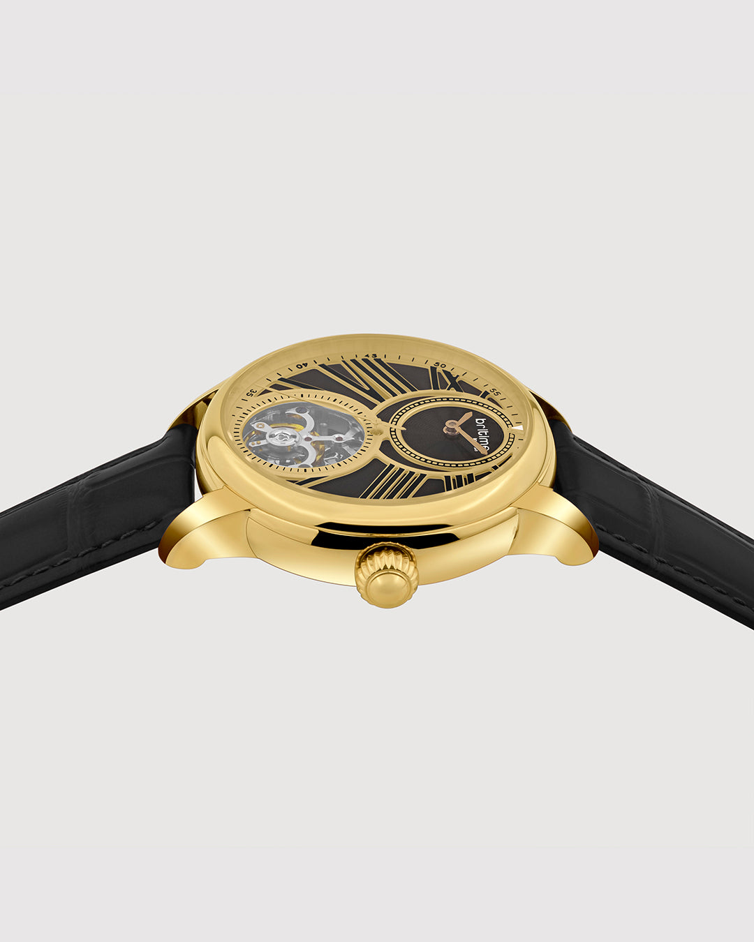 Black With Gold