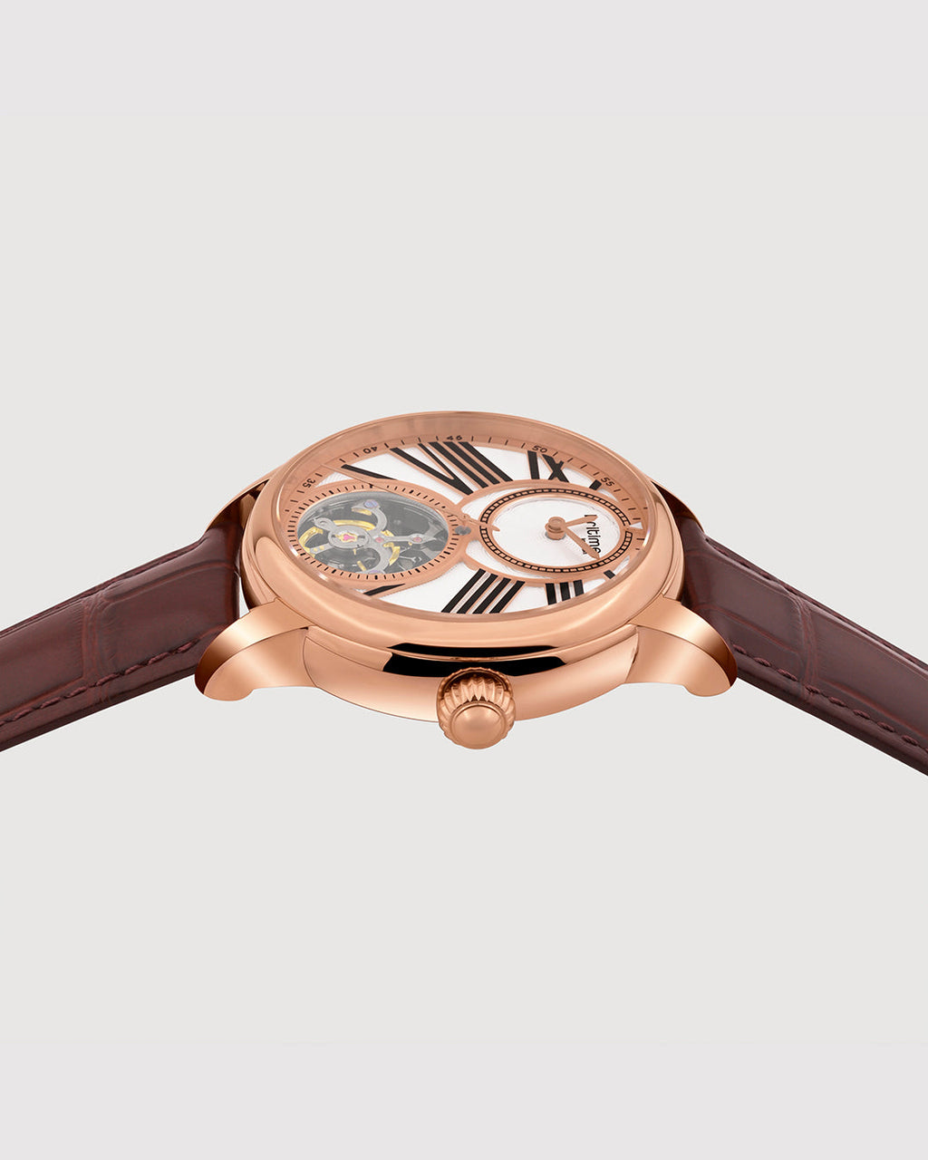 Brown With Rose Gold