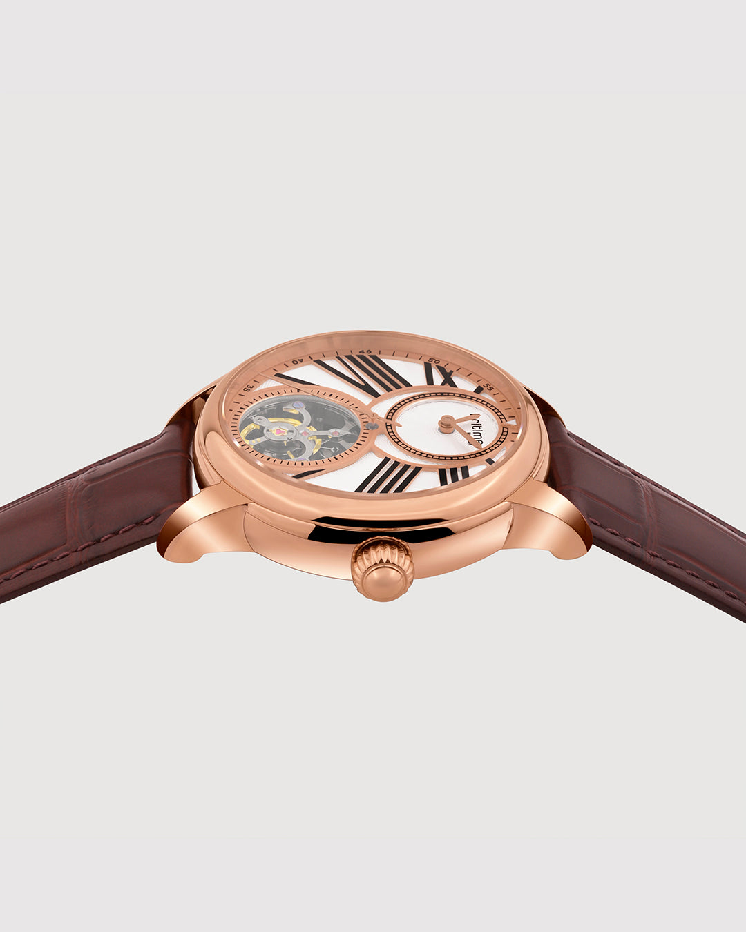 Brown With Rose Gold