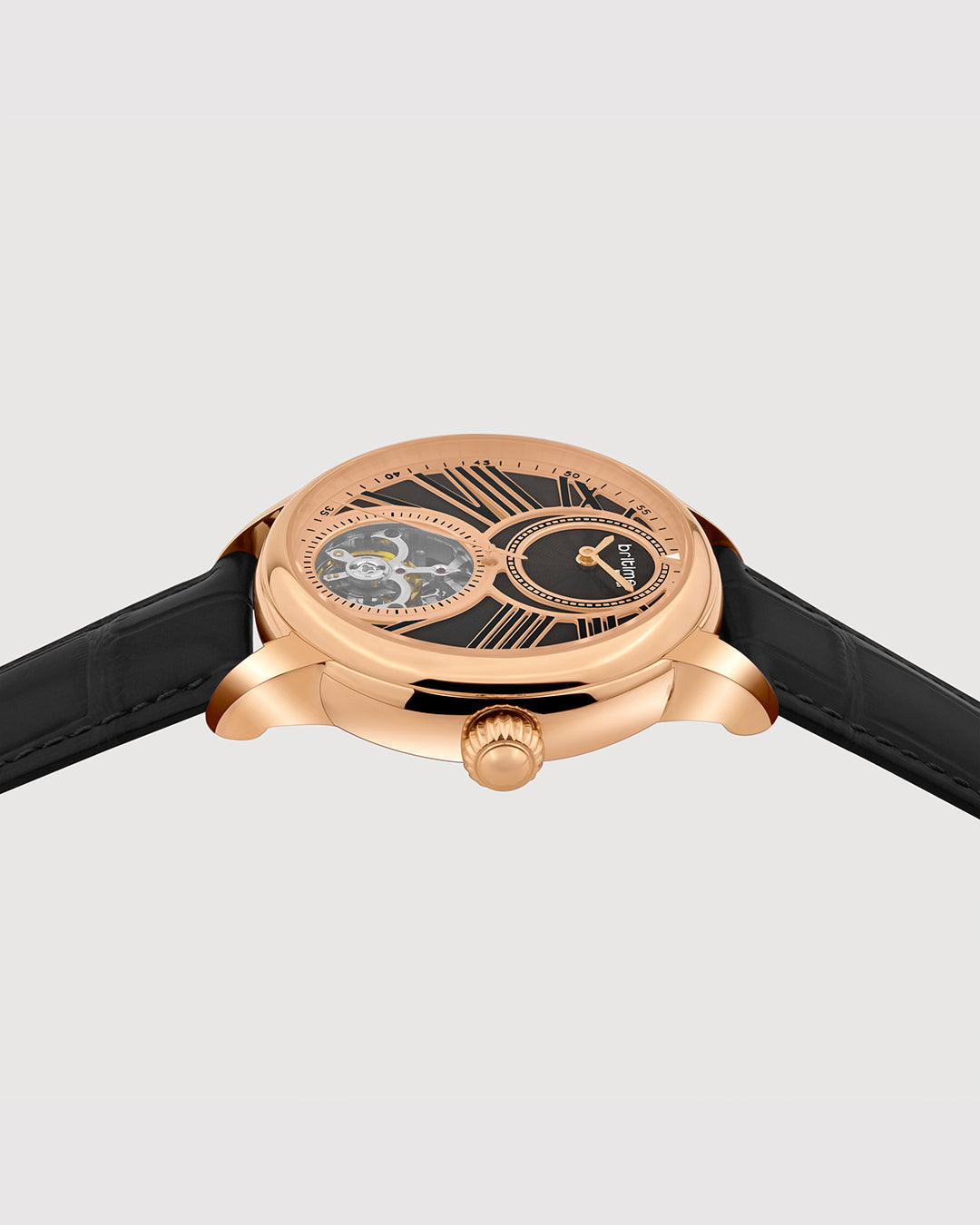 Black With Rose Gold