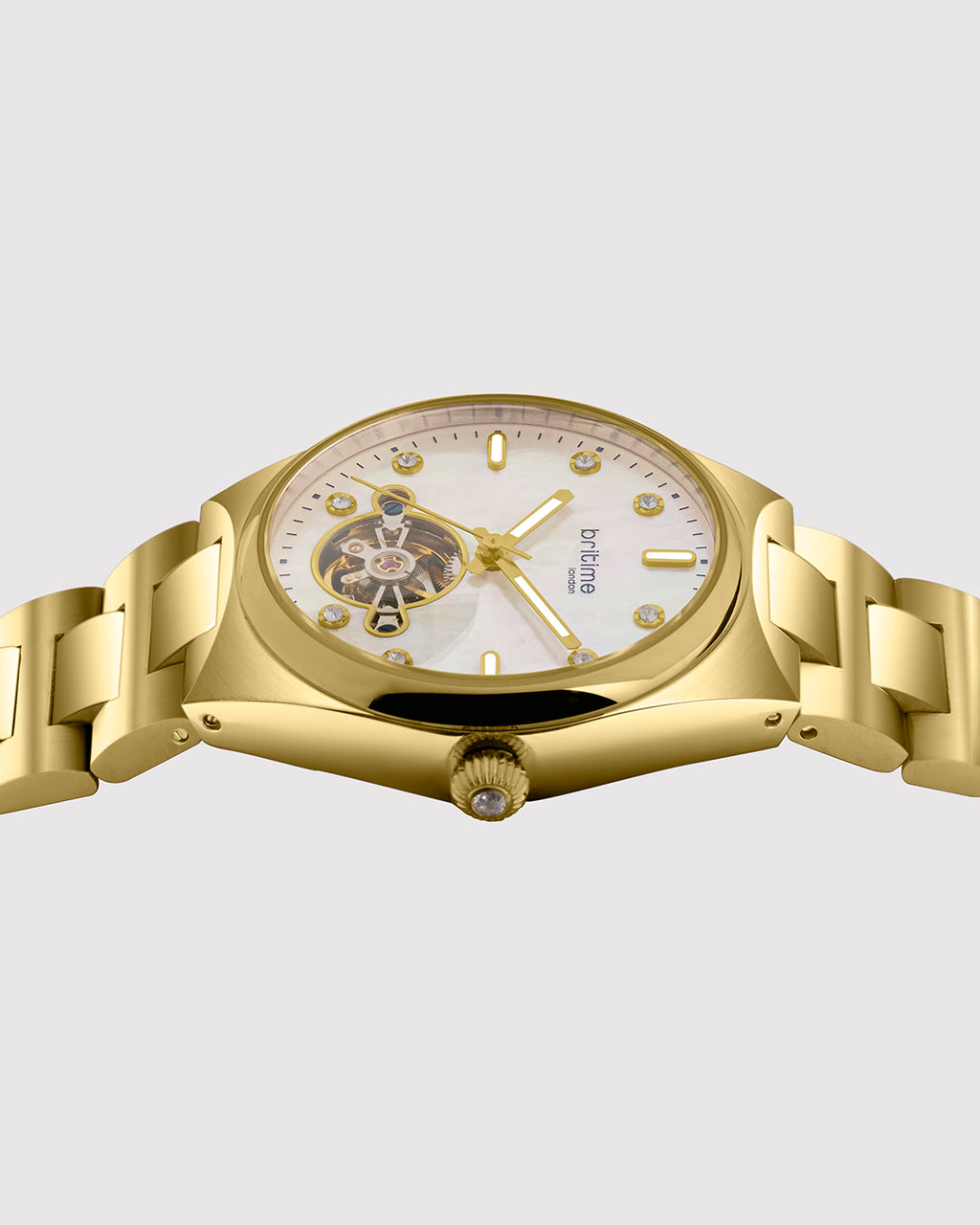 Gold With White