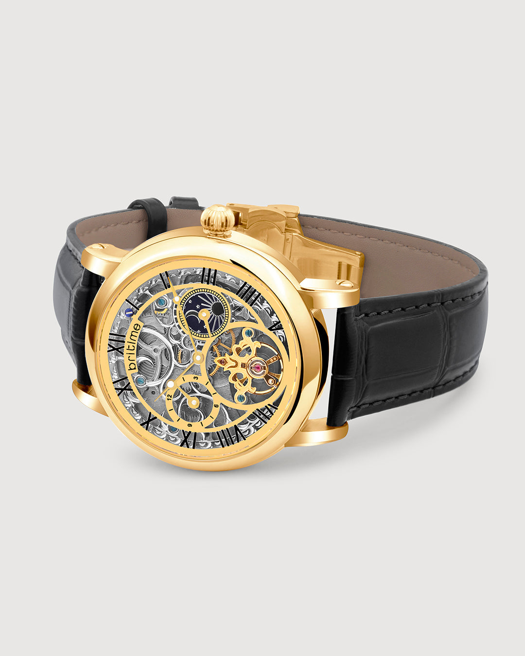Black With Gold