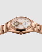 Rose Gold With White