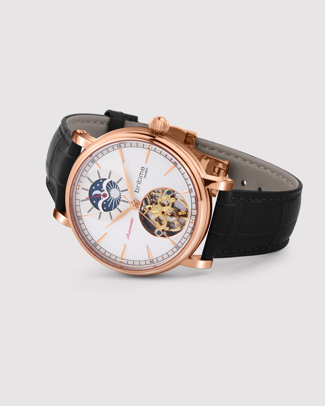 Black With Rose Gold