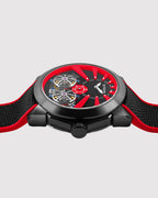 Black With Red