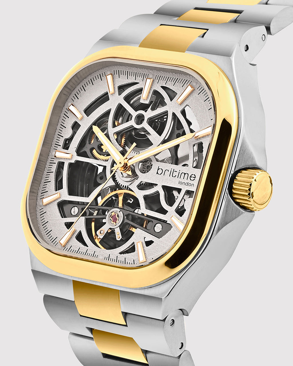 Gold Two Tone With Silver