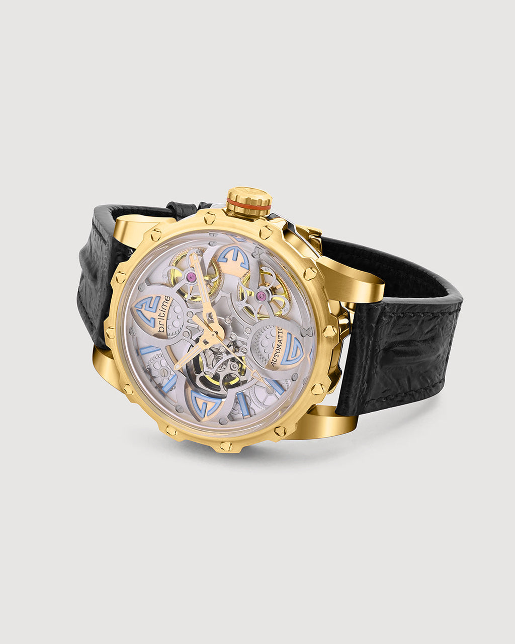 Black With Gold