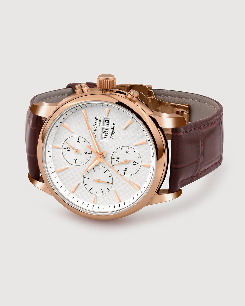 Brown With Silver