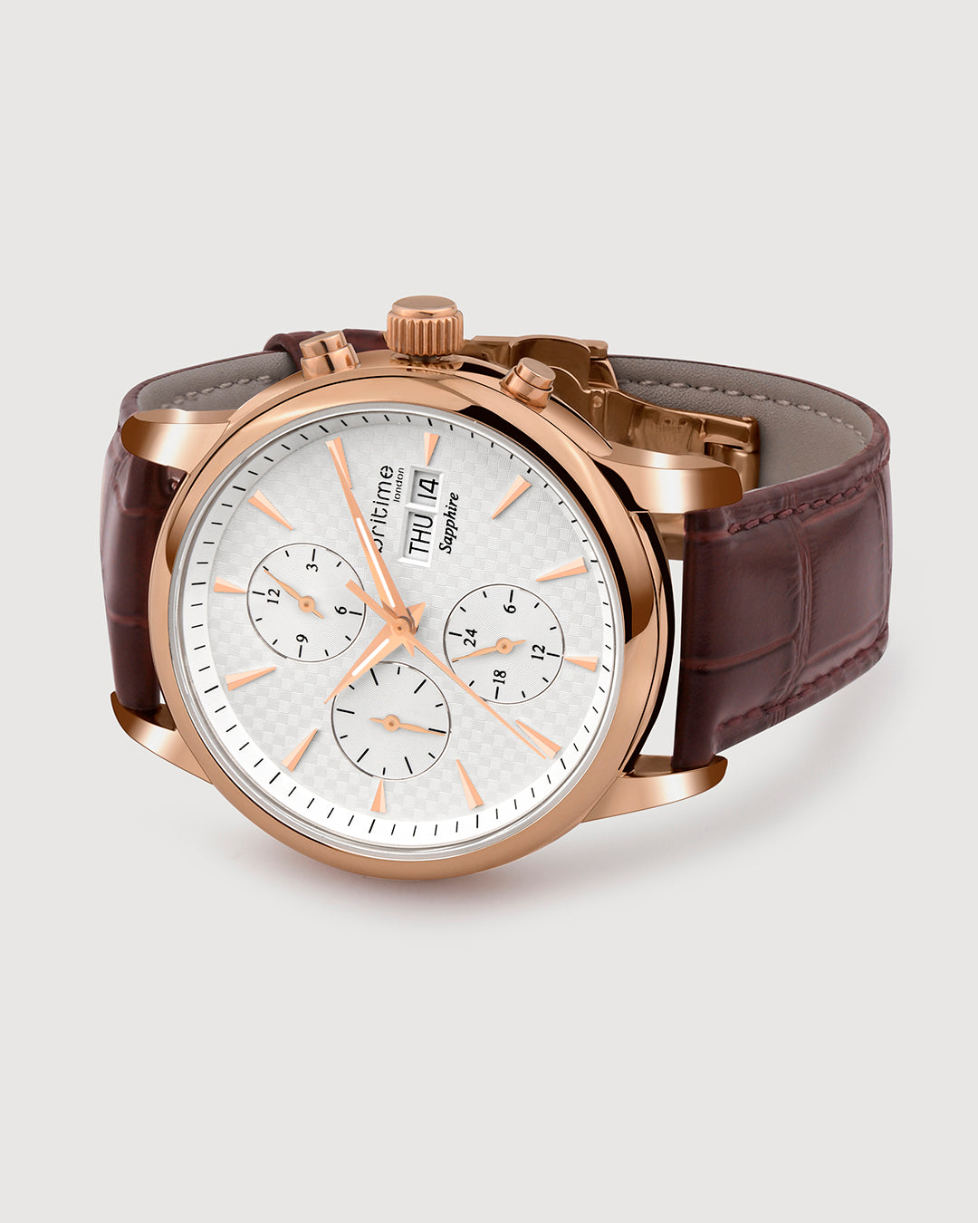 Brown With Silver