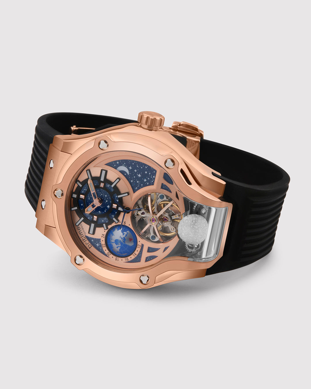 Black With Rosegold