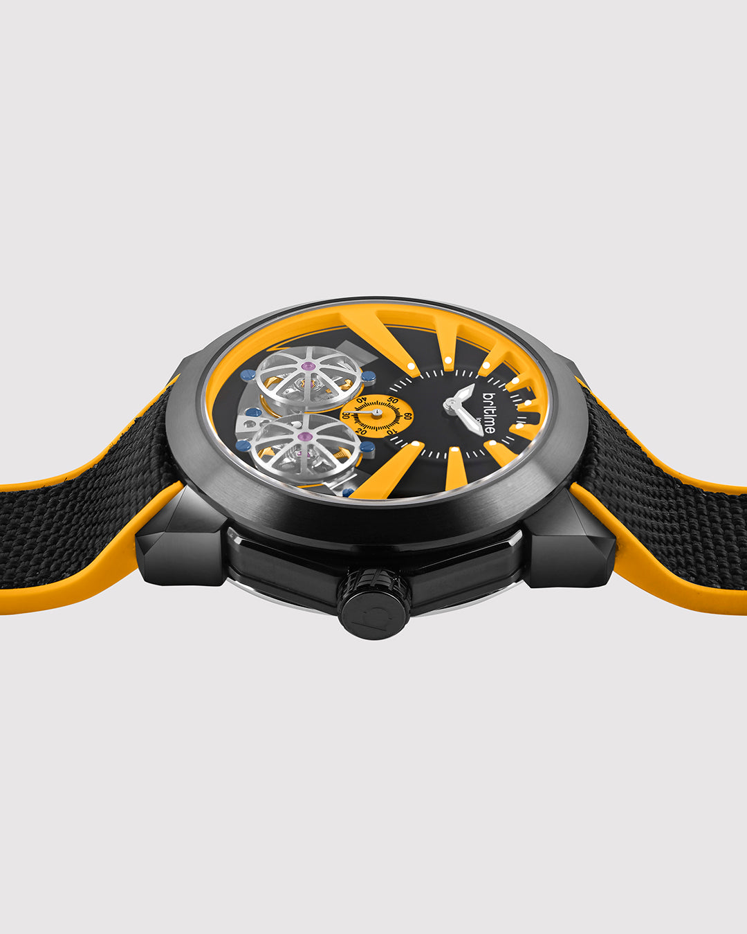 Black With Yellow