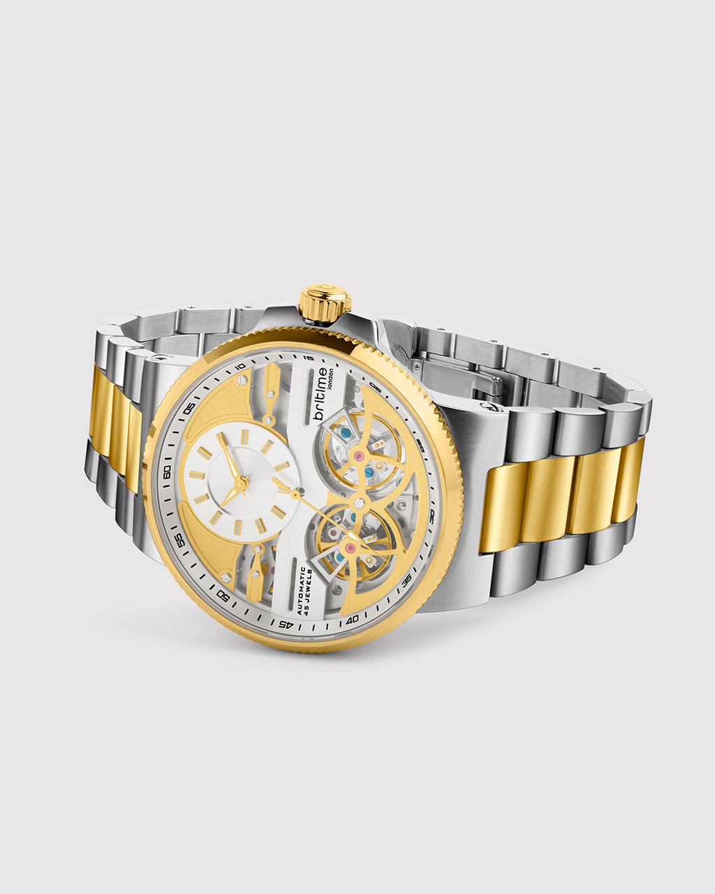Silver With Gold