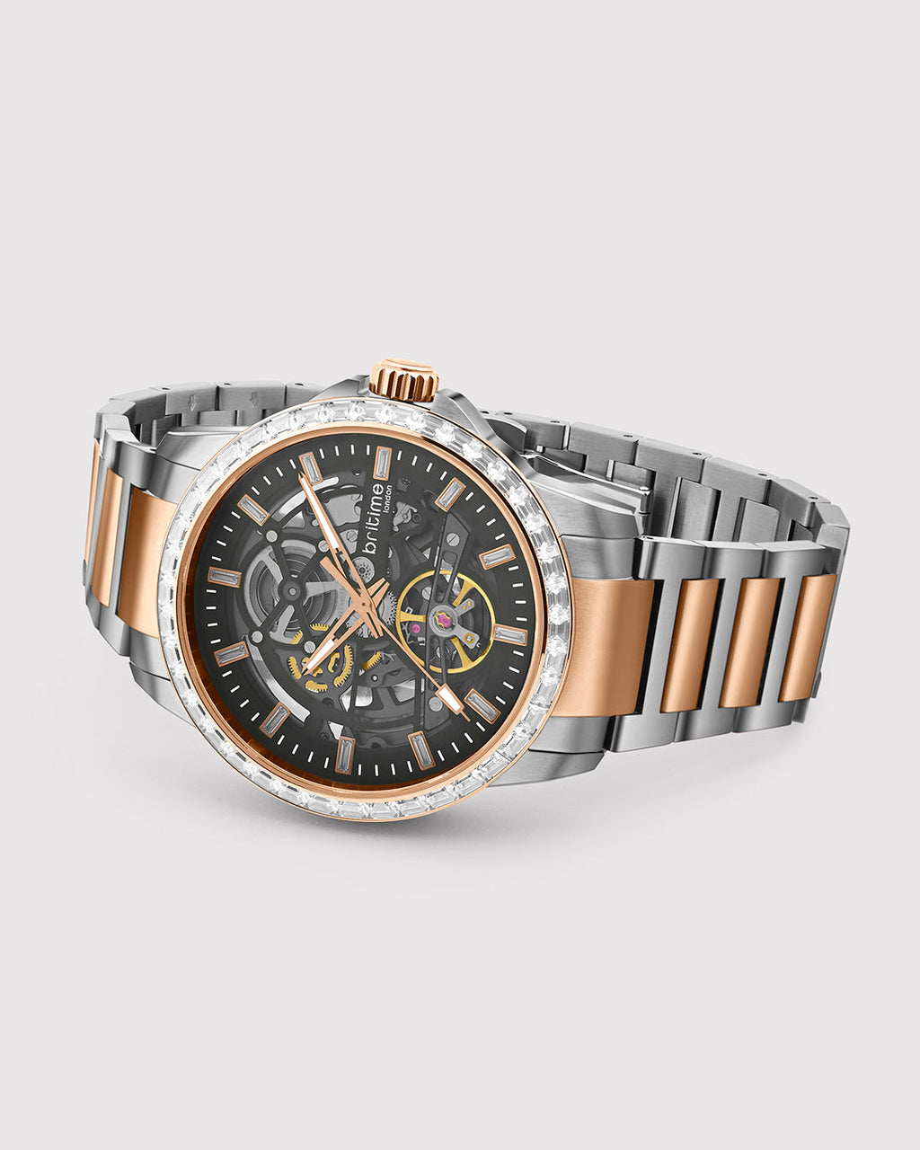 Rosegold With Grey