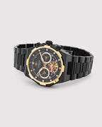 Black With Gold