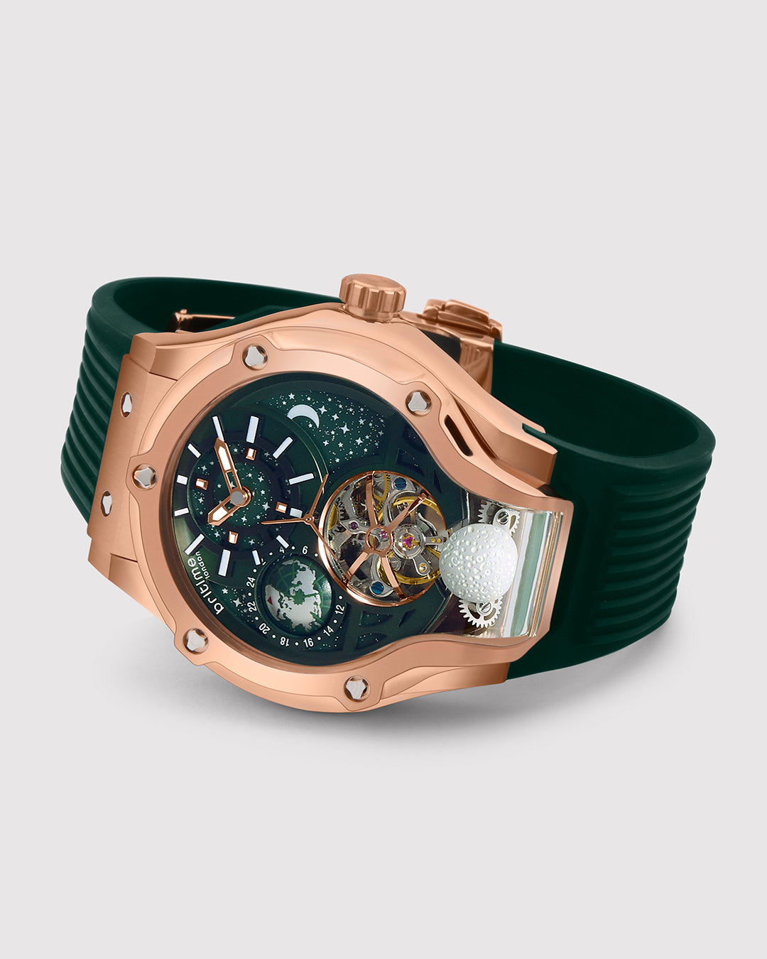 Green With Rosegold