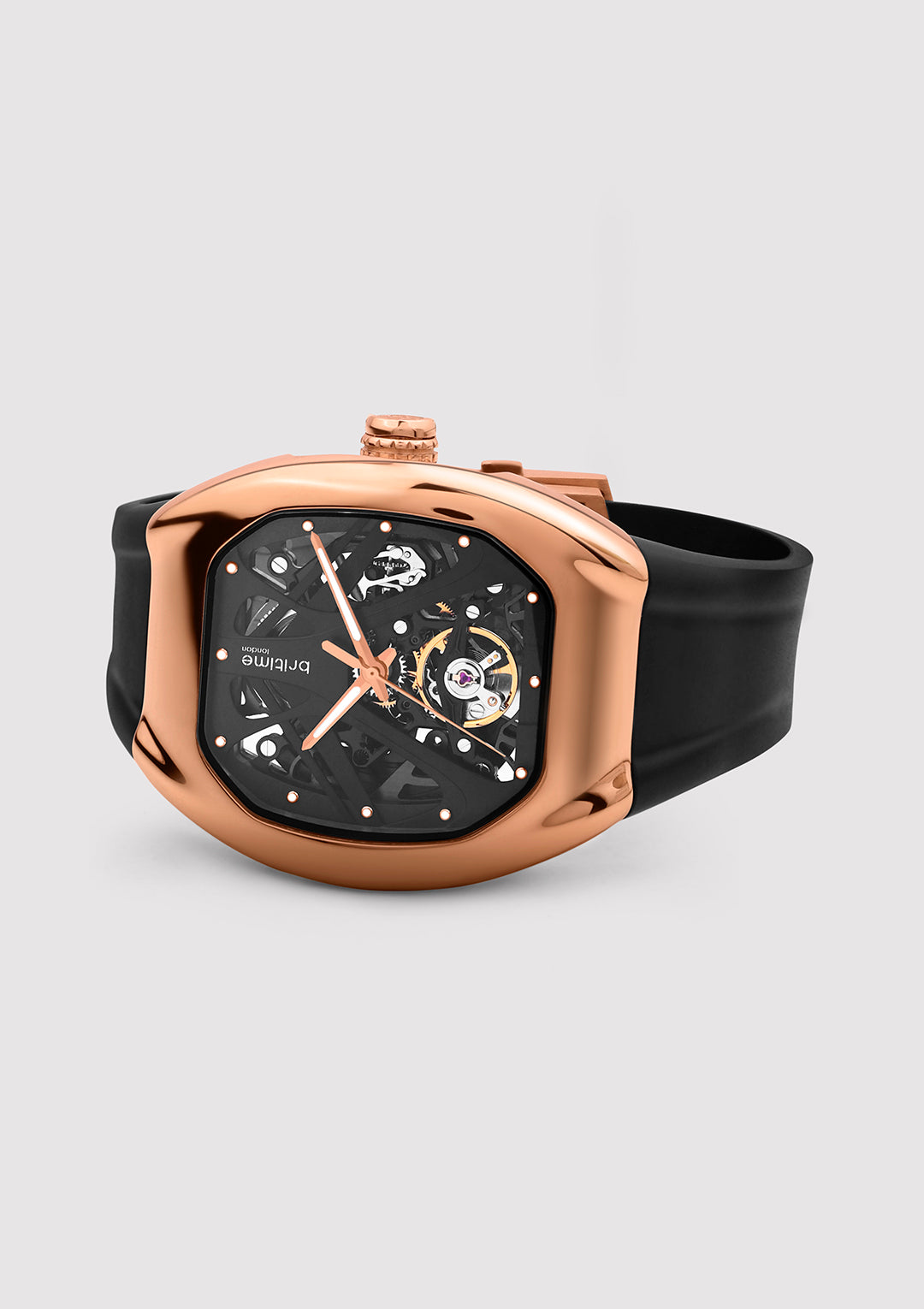 Black With Rosegold
