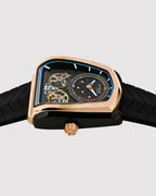 Black With Rose gold