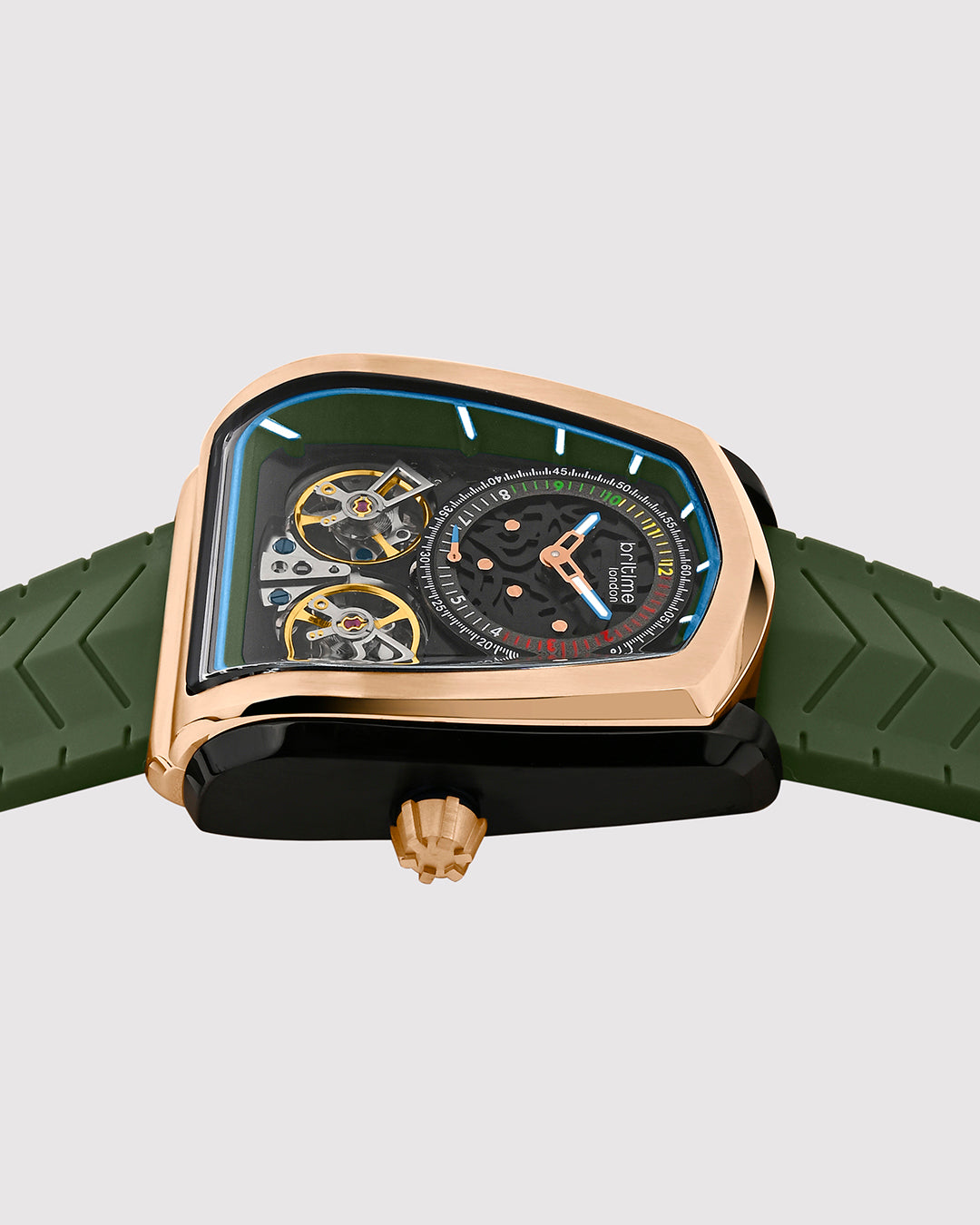 Green With Rose gold