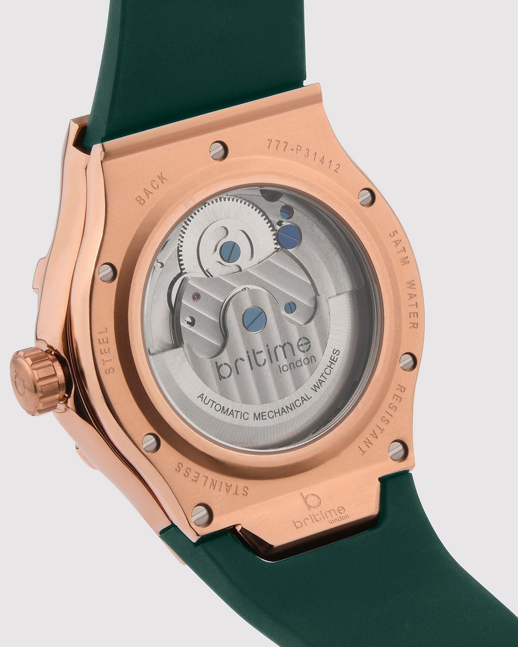 Green With Rosegold