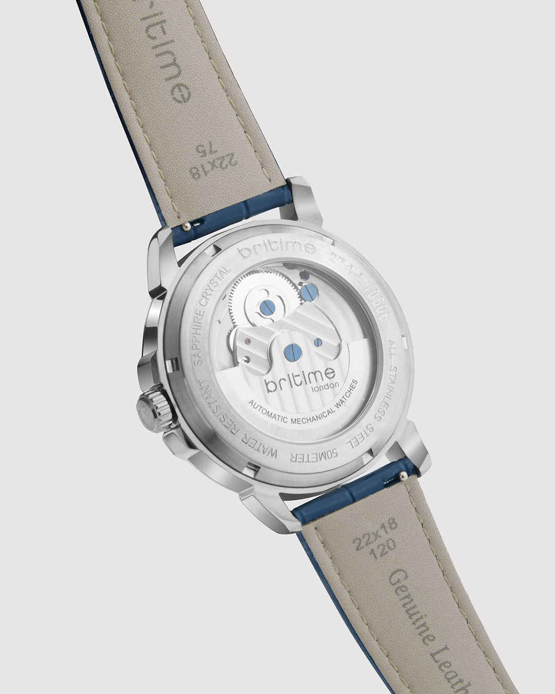Blue With Silver