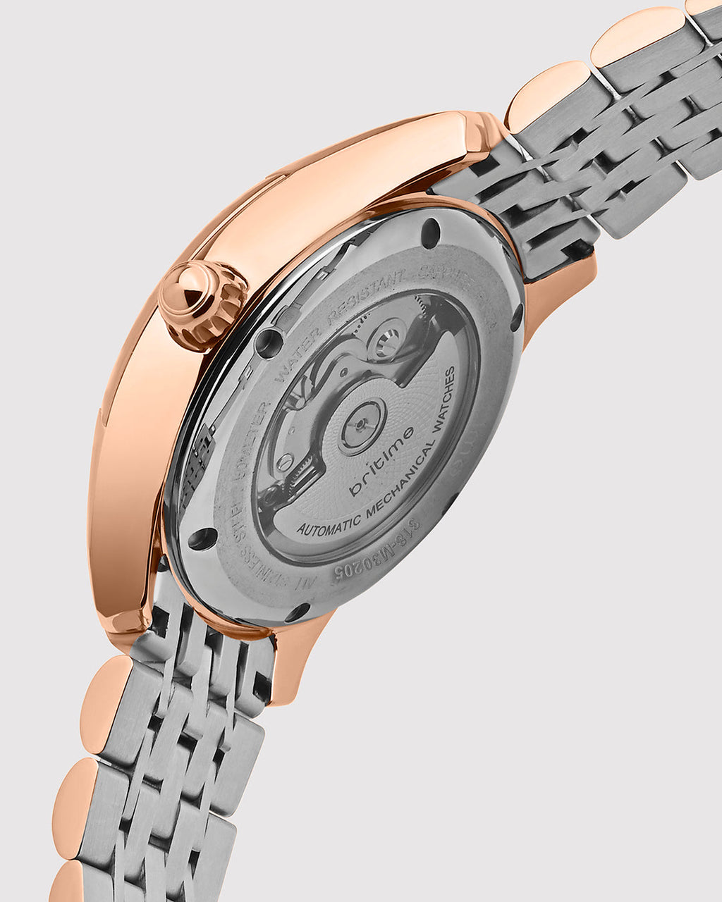 Rosegold With Silver