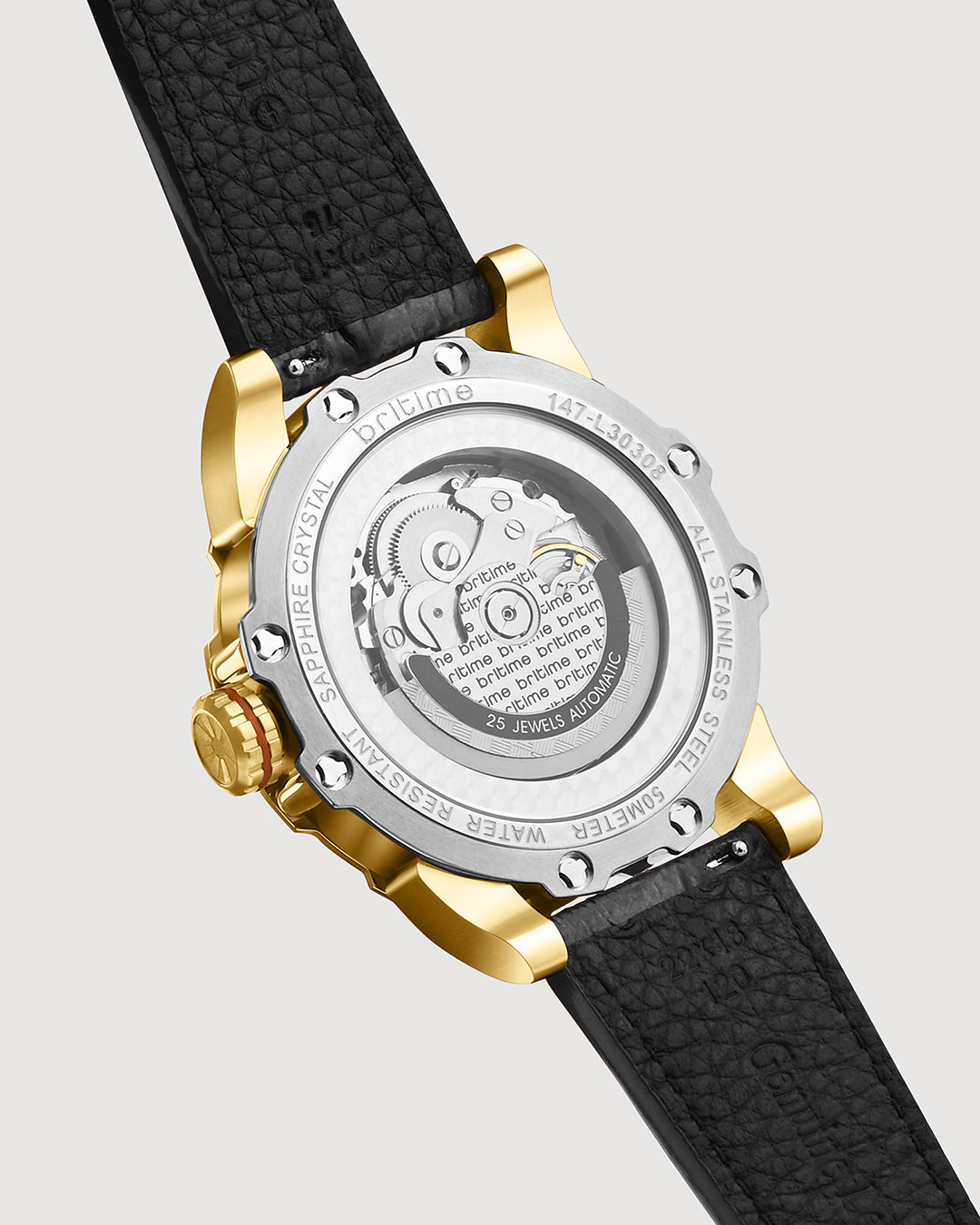 Black With Gold