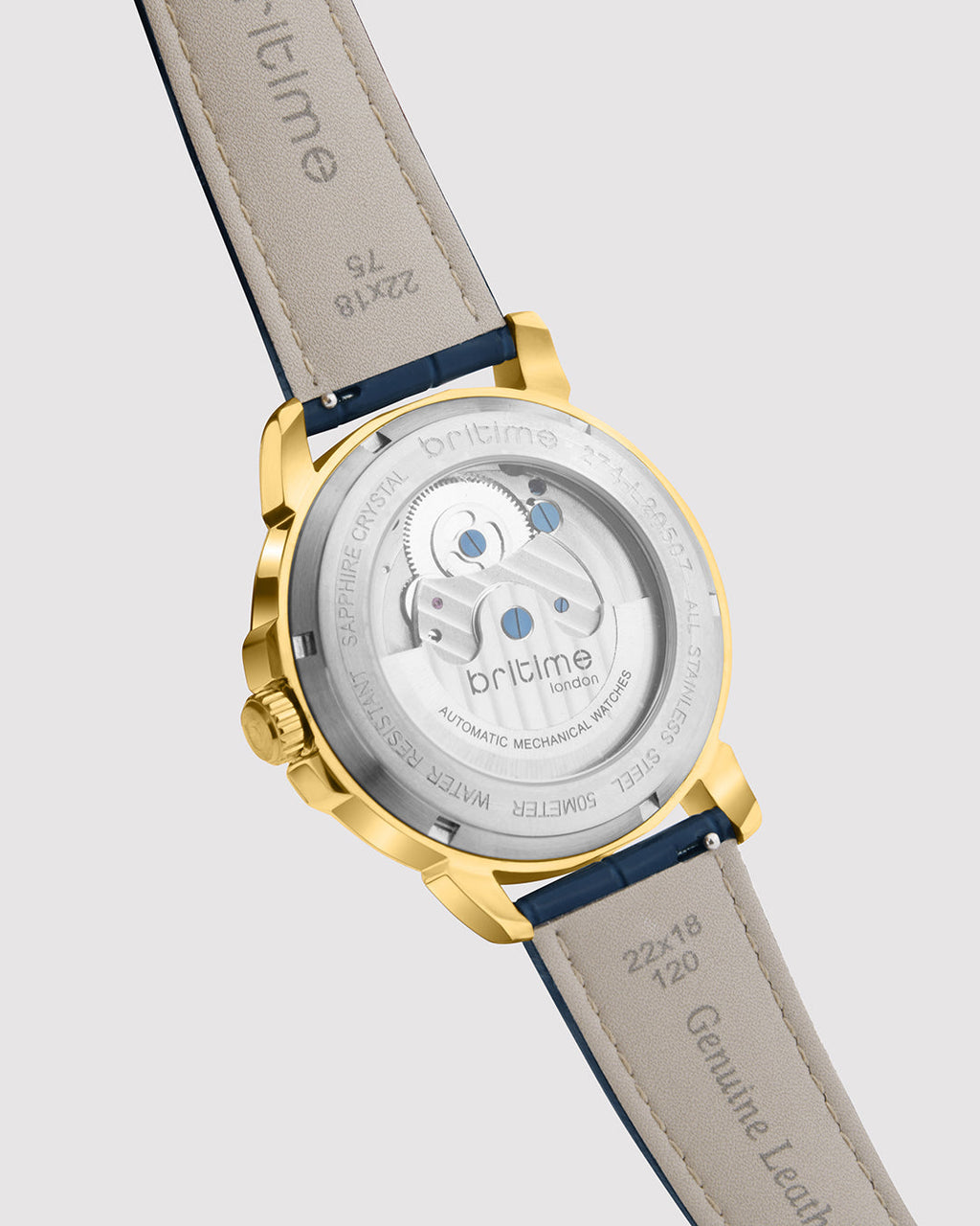 Blue With Gold