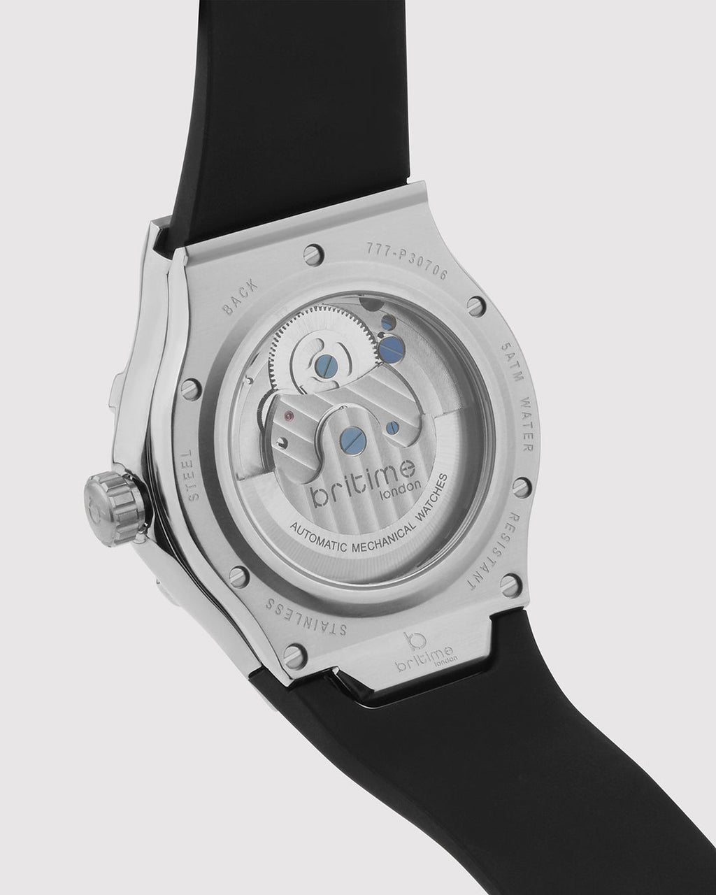 Black With Silver