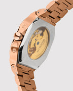 Rosegold With Blue