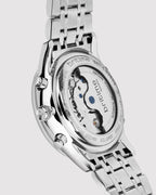 Silver With White