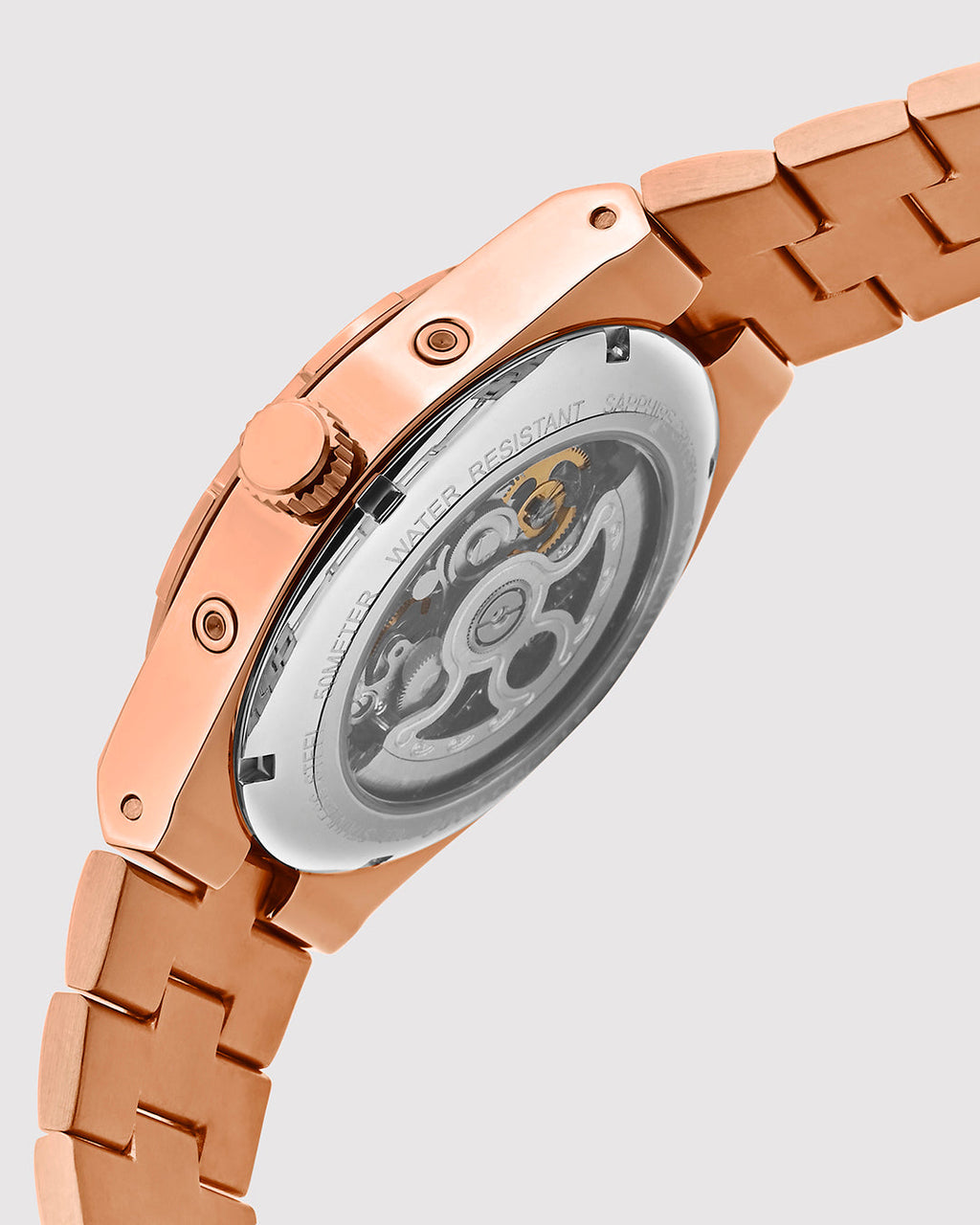 Rose Gold With White