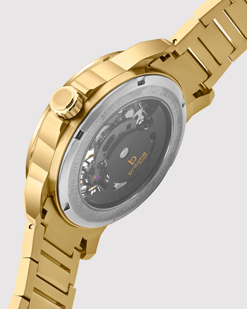 Gold With White