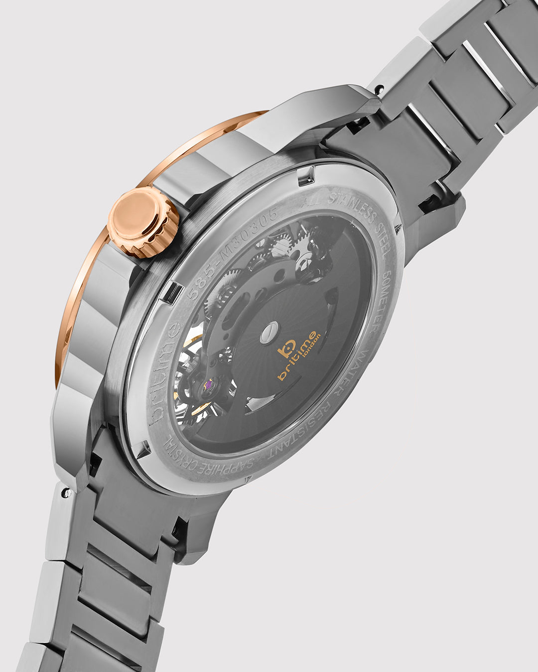 Rosegold With White