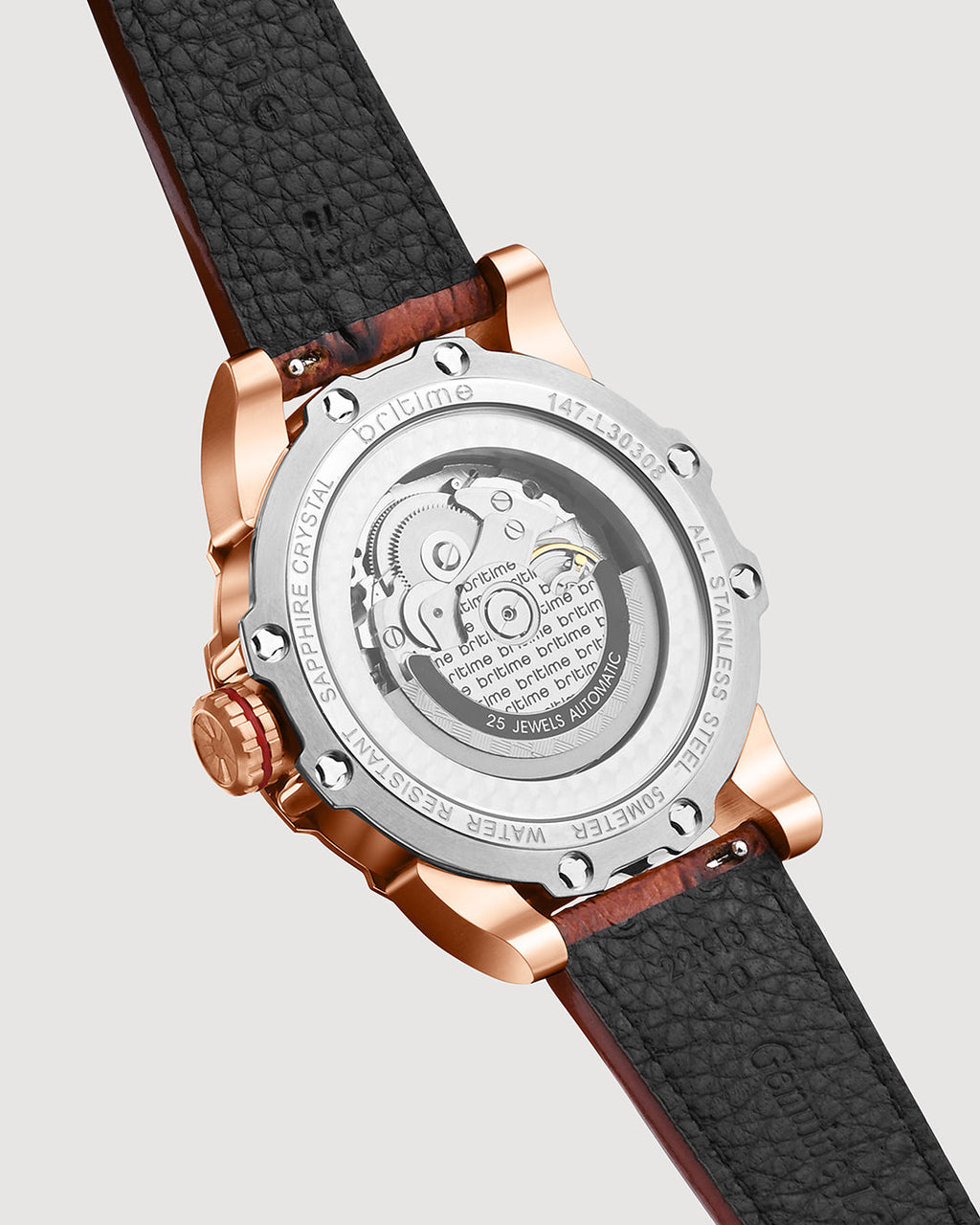 Brown With Rosegold