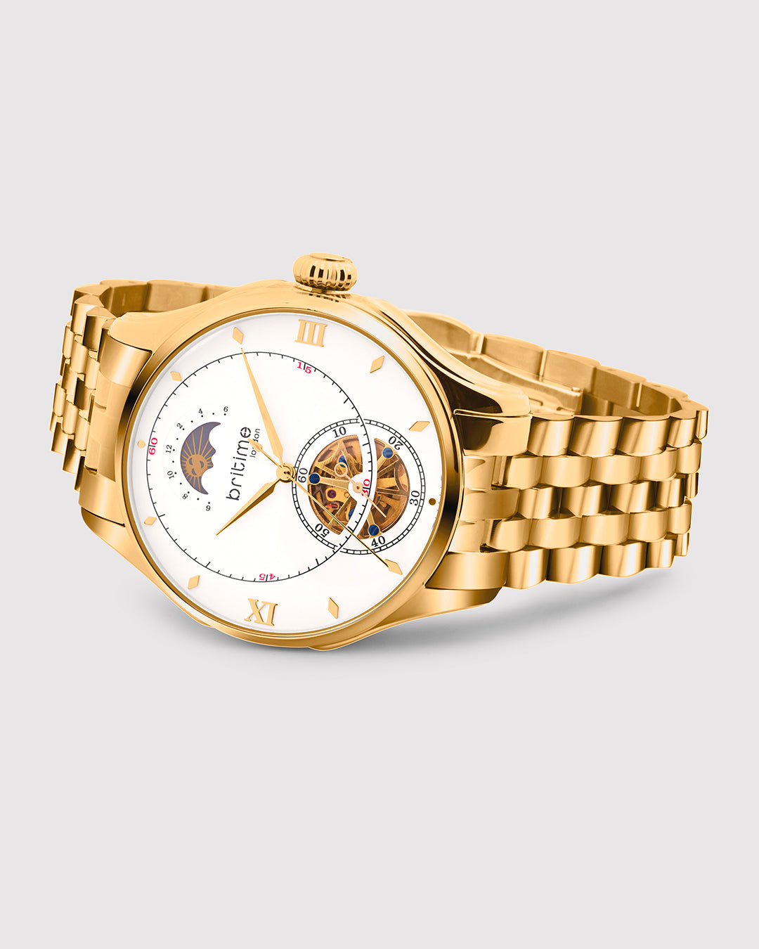 Rose Gold With White