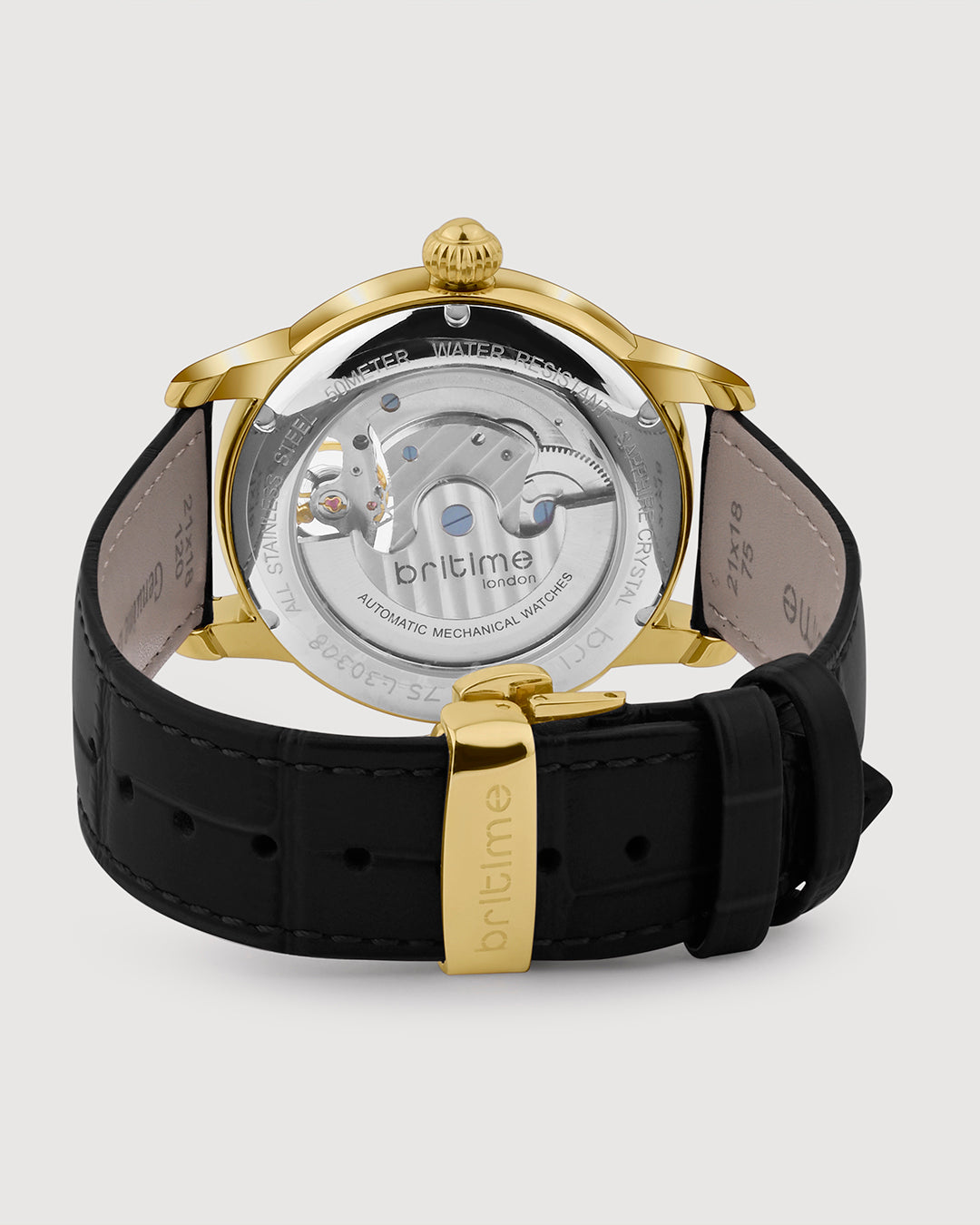 Black With Gold